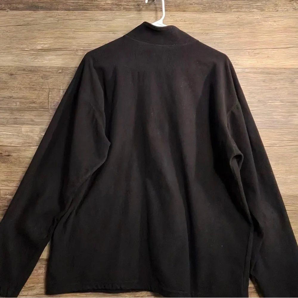 The North Face Black Quarter Zip Pullover - Picture 4 of 7